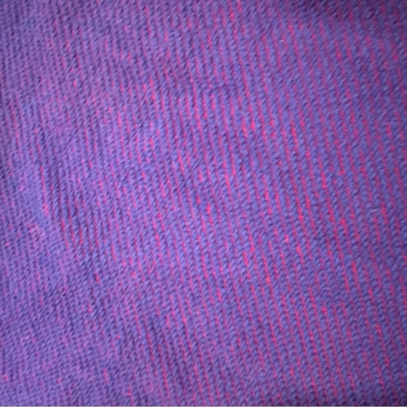 Purple and Red women’s oversized  top size medium - Picture 3 of 5